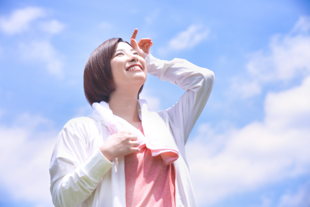 更年期障害を改善した女性
