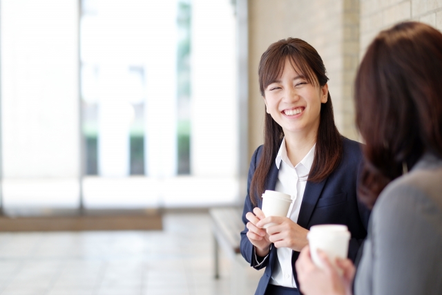ストレスを解消した女性