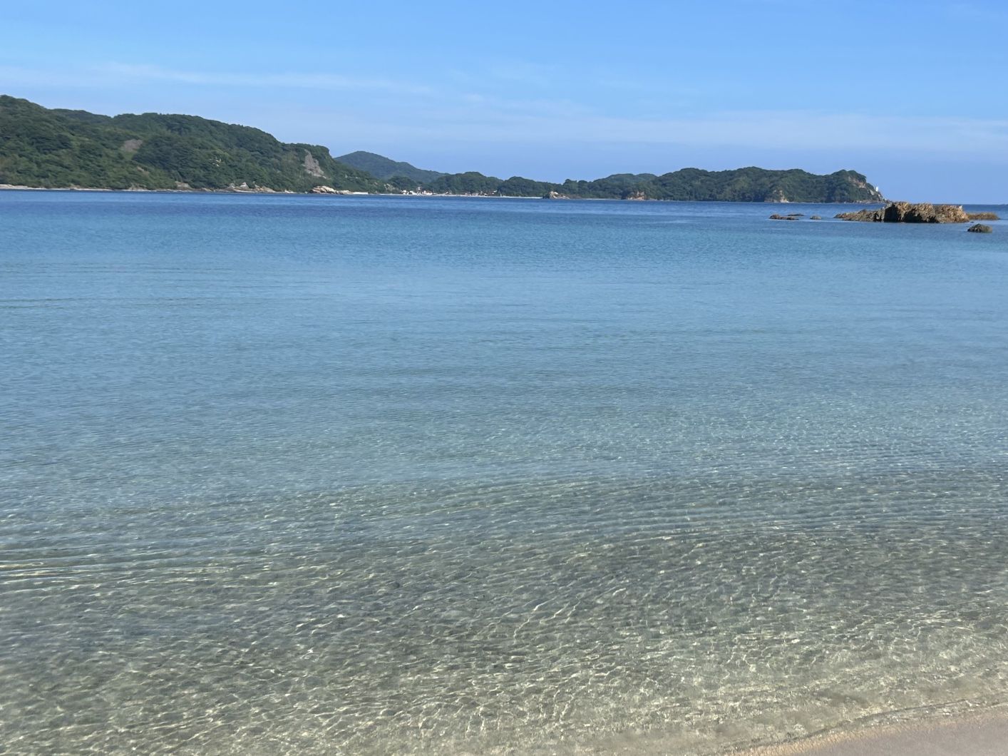 島根県・美保関の北浦海水浴場