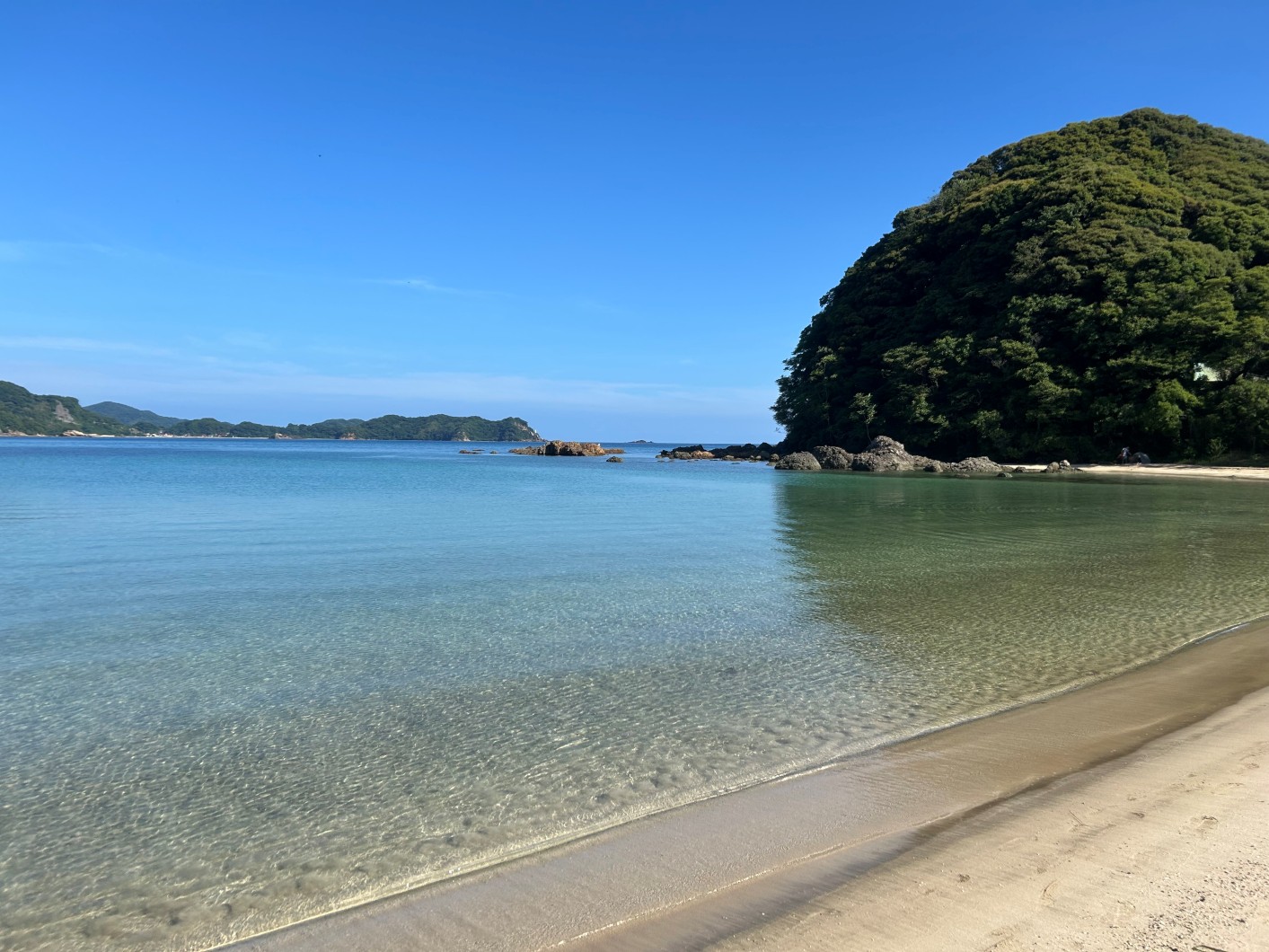 島根県・美保関の北浦海水浴場