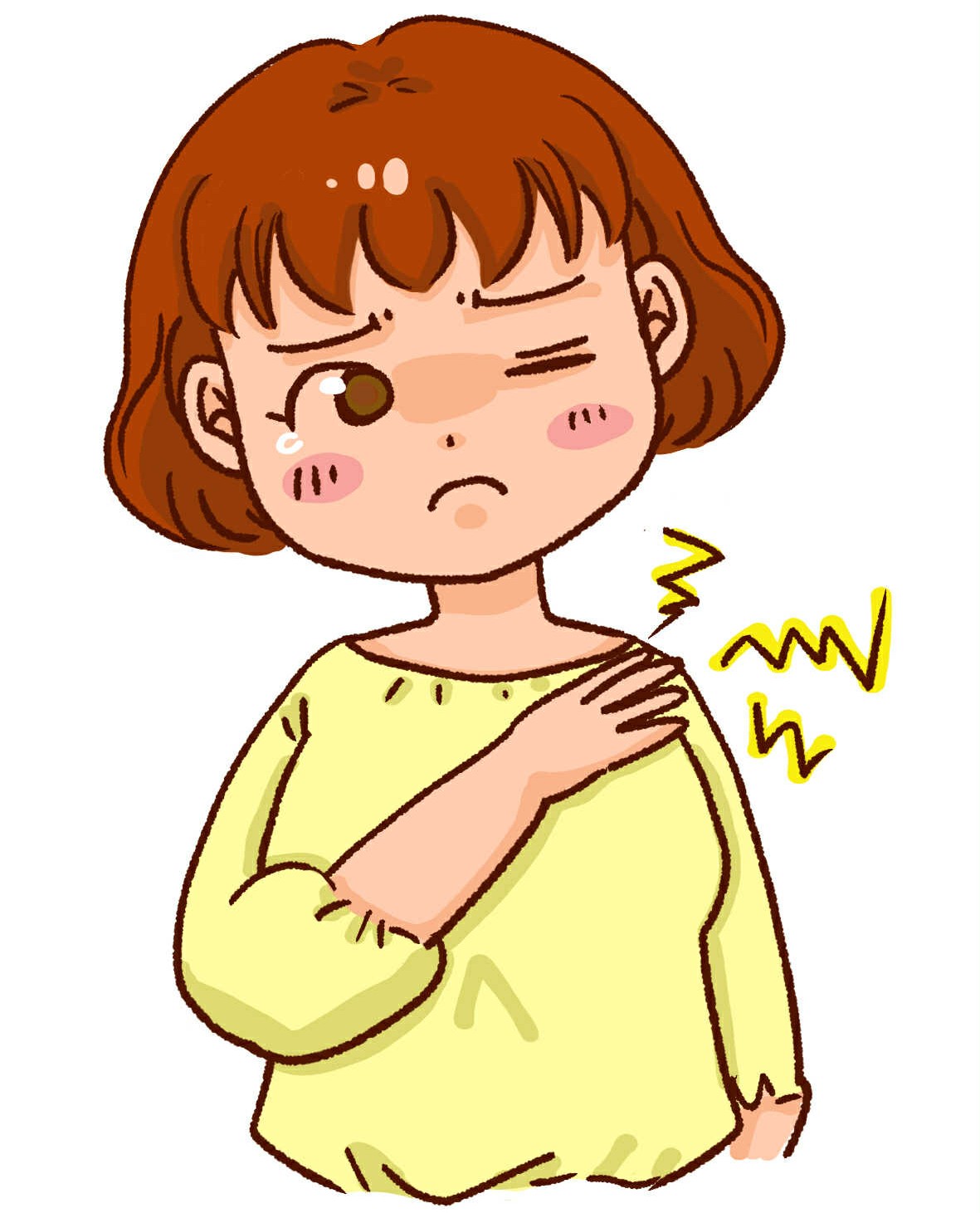 肩こり・肩の痛みに悩む女性