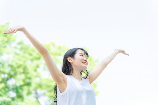 肩こり・肩の痛みを改善した女性